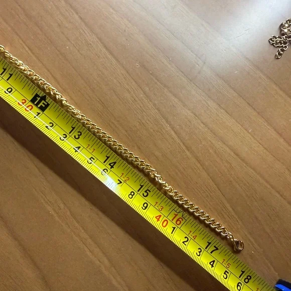 New With Tags Slide Jewelry Red Gemstone Gold Plated Necklace and Bracelet Set - Picture 7 of 7